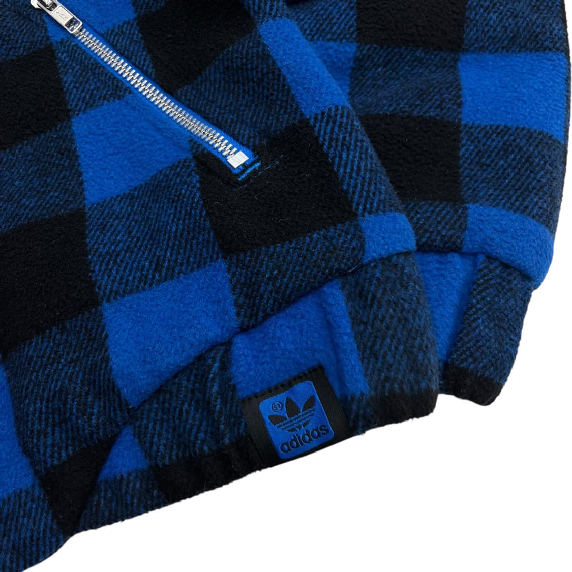 아디다스 블루 타탄체크 울 자켓 95 상품이미지8