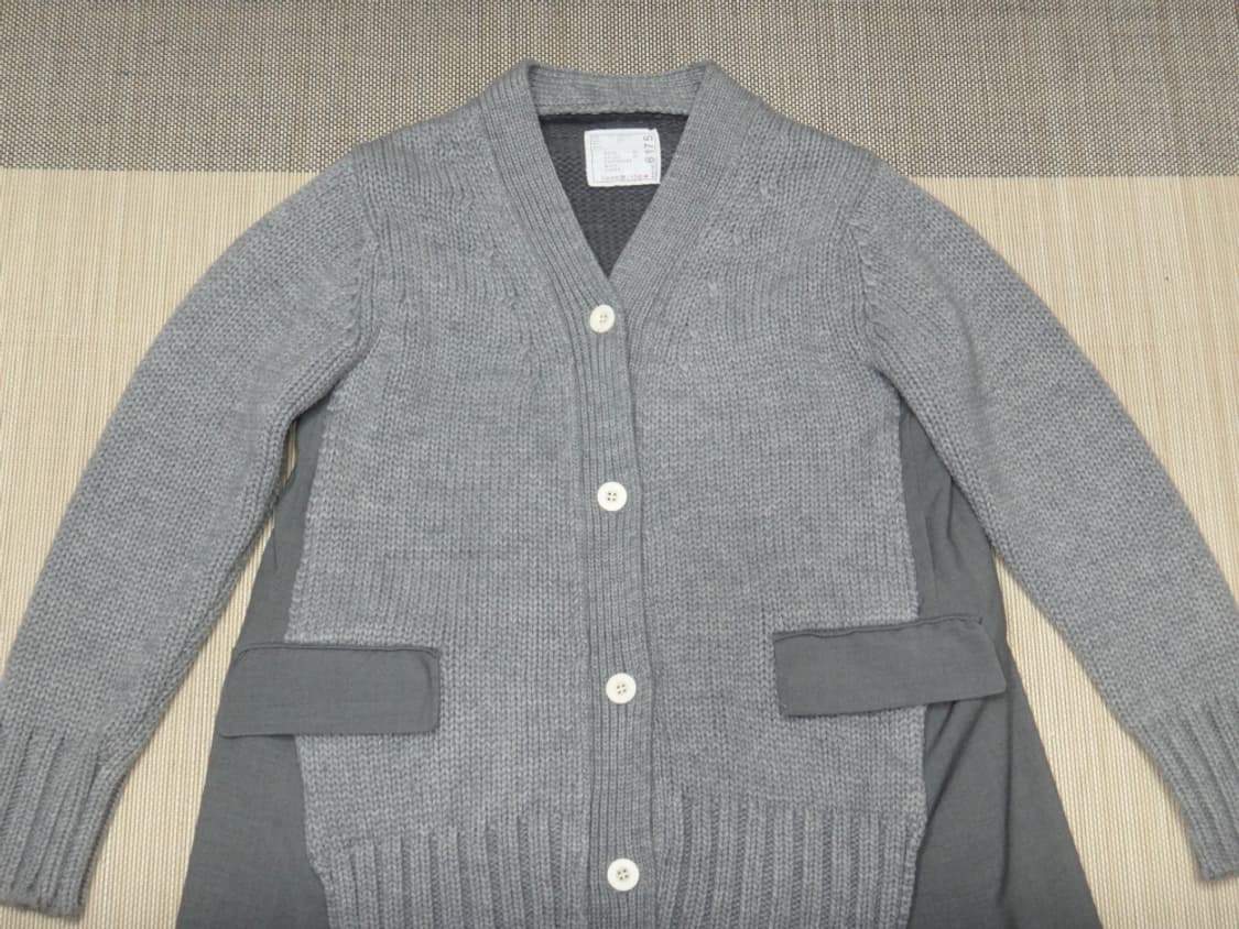 (1사이즈) 사카이 SACAI 여성 니트 코트 22-06175 상품이미지3