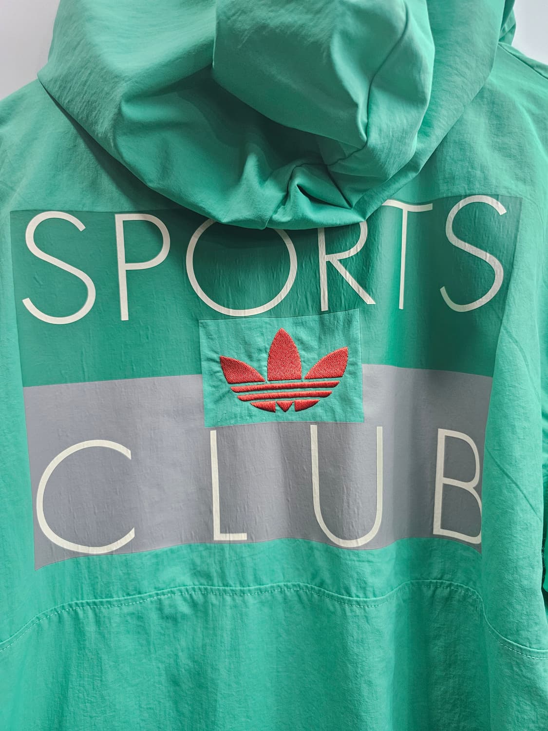 (2XL) 아디다스 스포츠 클럽 바람막이 그린 상품이미지6