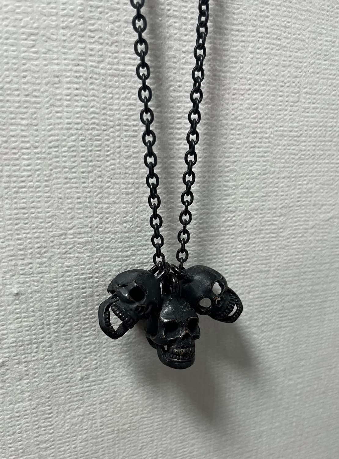 넘버나인 2006SS 스컬 목걸이 상품이미지2