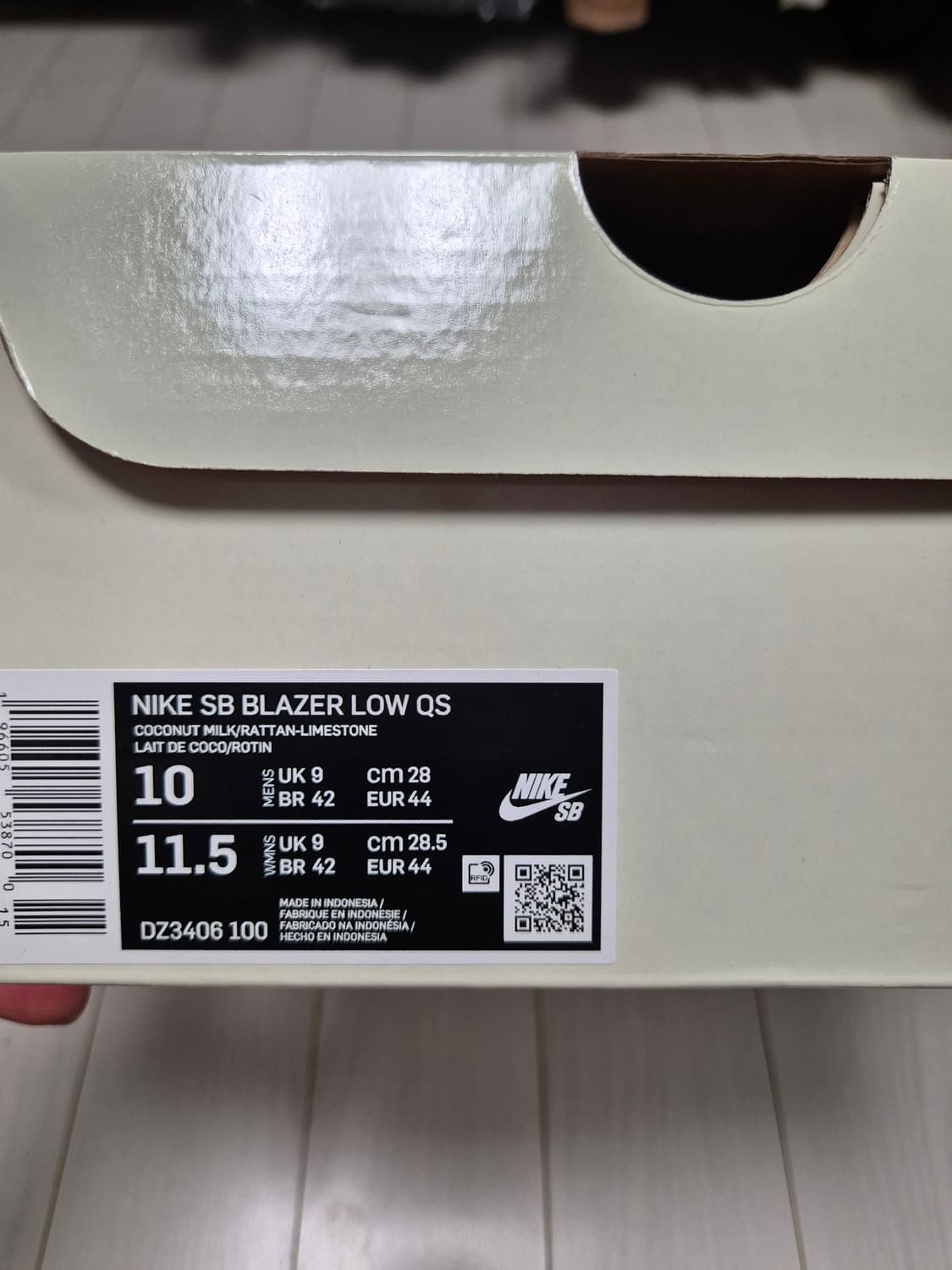 [새상품] 나이키 sb 블레이저 로우 도옌 280 상품이미지7