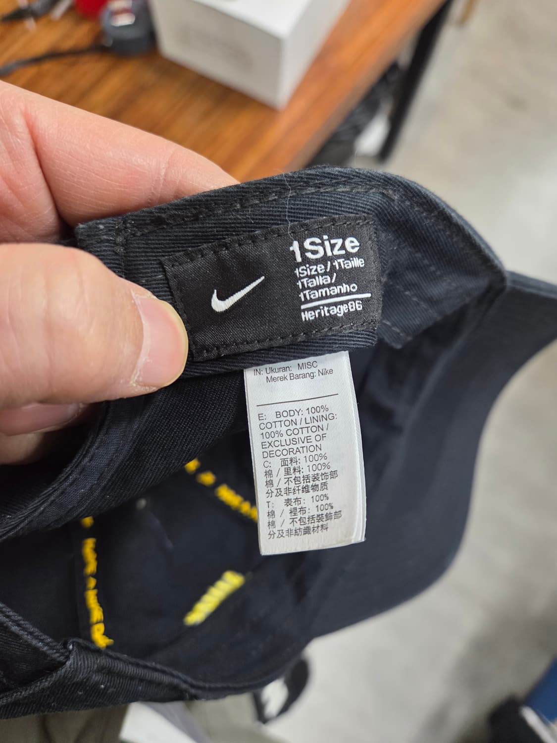 나이키 헤리티지 86 피마원 모자 키즈 소두 여성 상품이미지4