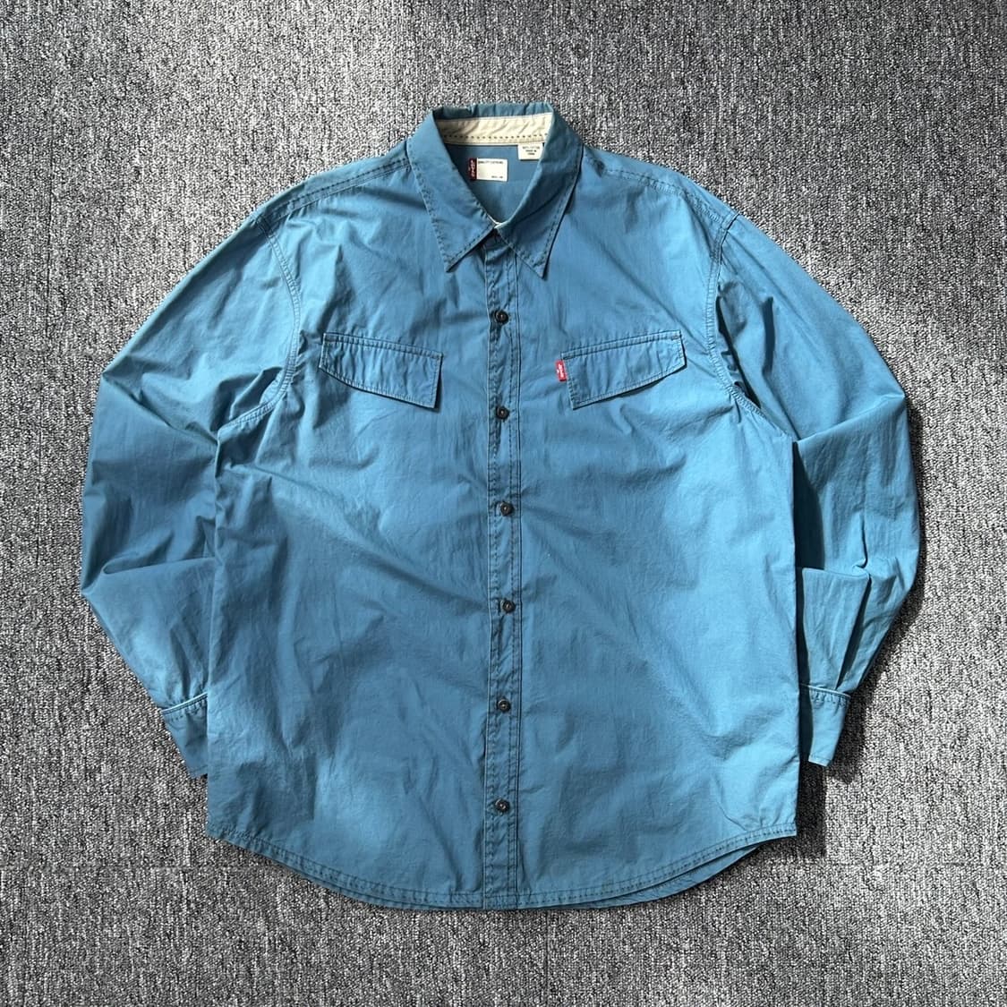 리바이스 청록 웨스턴 셔츠  상품이미지1