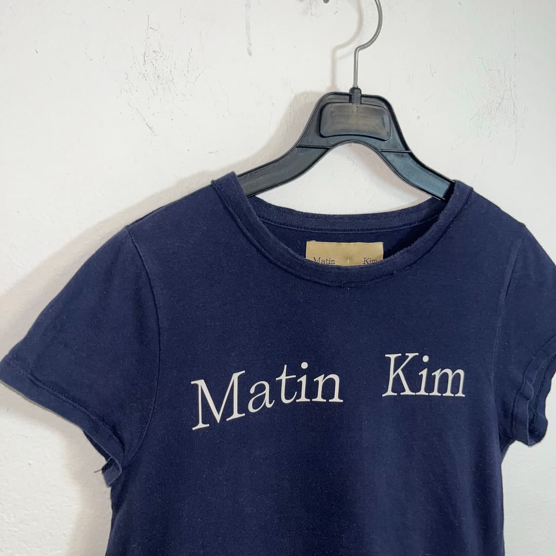 Matin Kim Navy T-Shirt (사용감) 상품이미지4