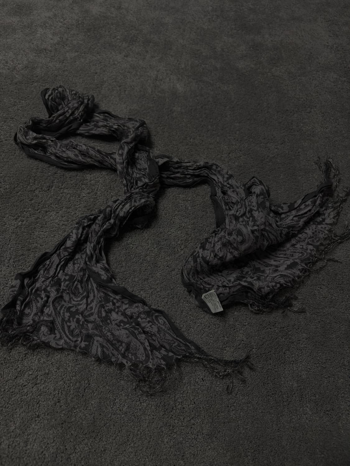 Vintage vkei punk mood enthic scarf 상품이미지2