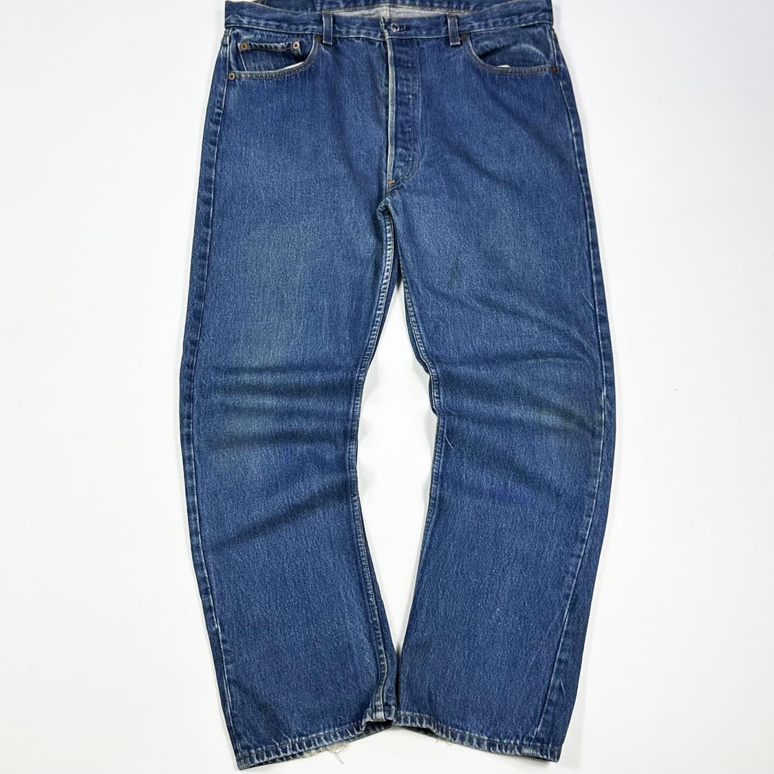 38 80s USA 리바이스 레귤러 트라우져 데님팬츠 상품이미지2