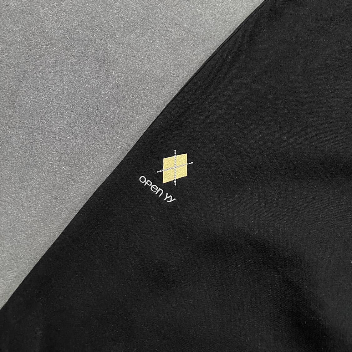 OPEN Yy 오픈와이와이 아가일 와이드 스웻 팬츠 상품이미지3