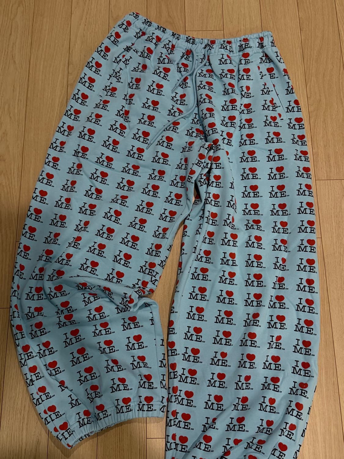 애슐리윌리엄스 아이러브미 블루 팬츠 상품이미지2