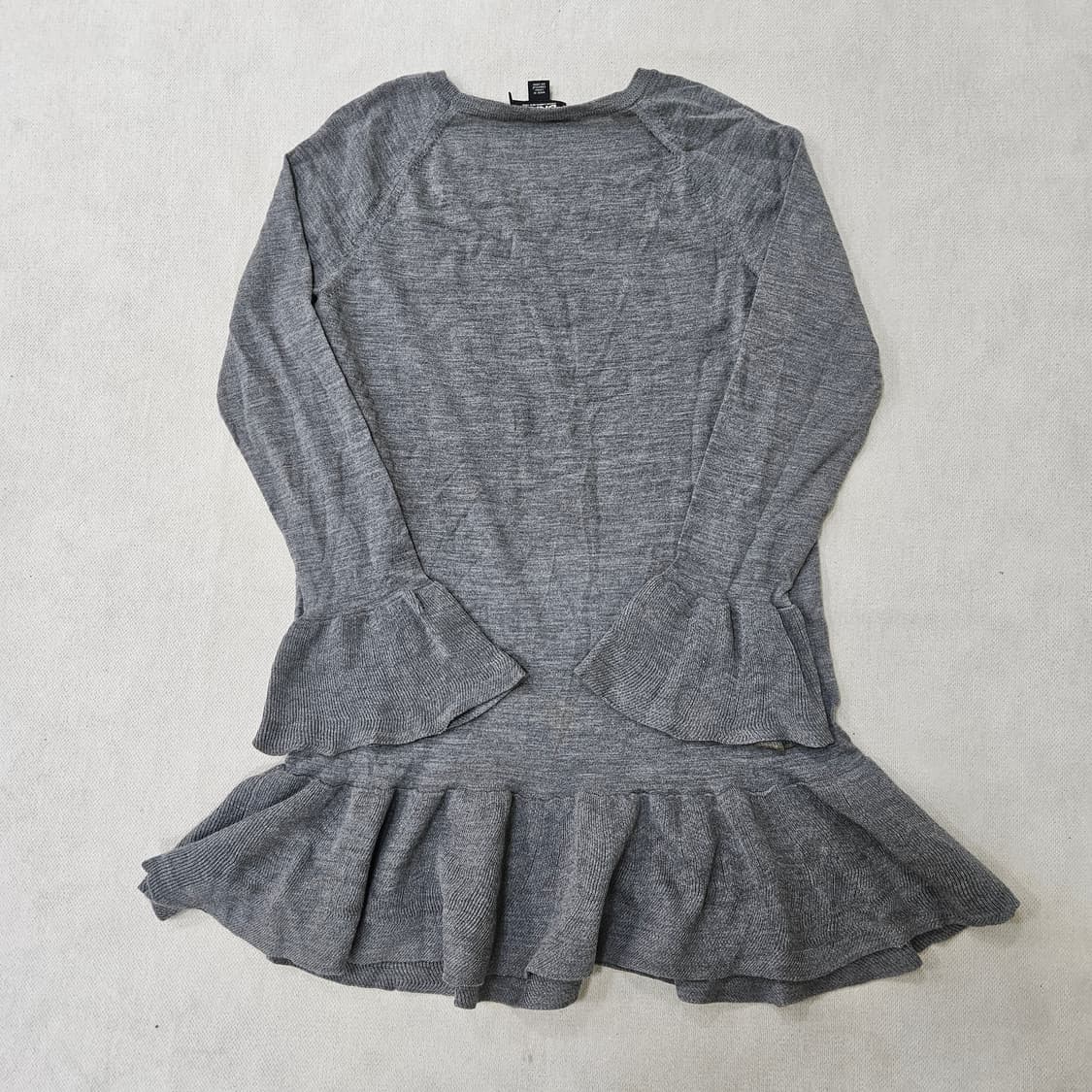 S DKNY 니트 프릴 원피스 0407Y 상품이미지2