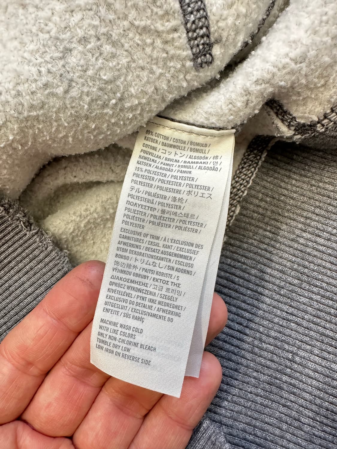 아베크롬비 후드집업 M  상품이미지3