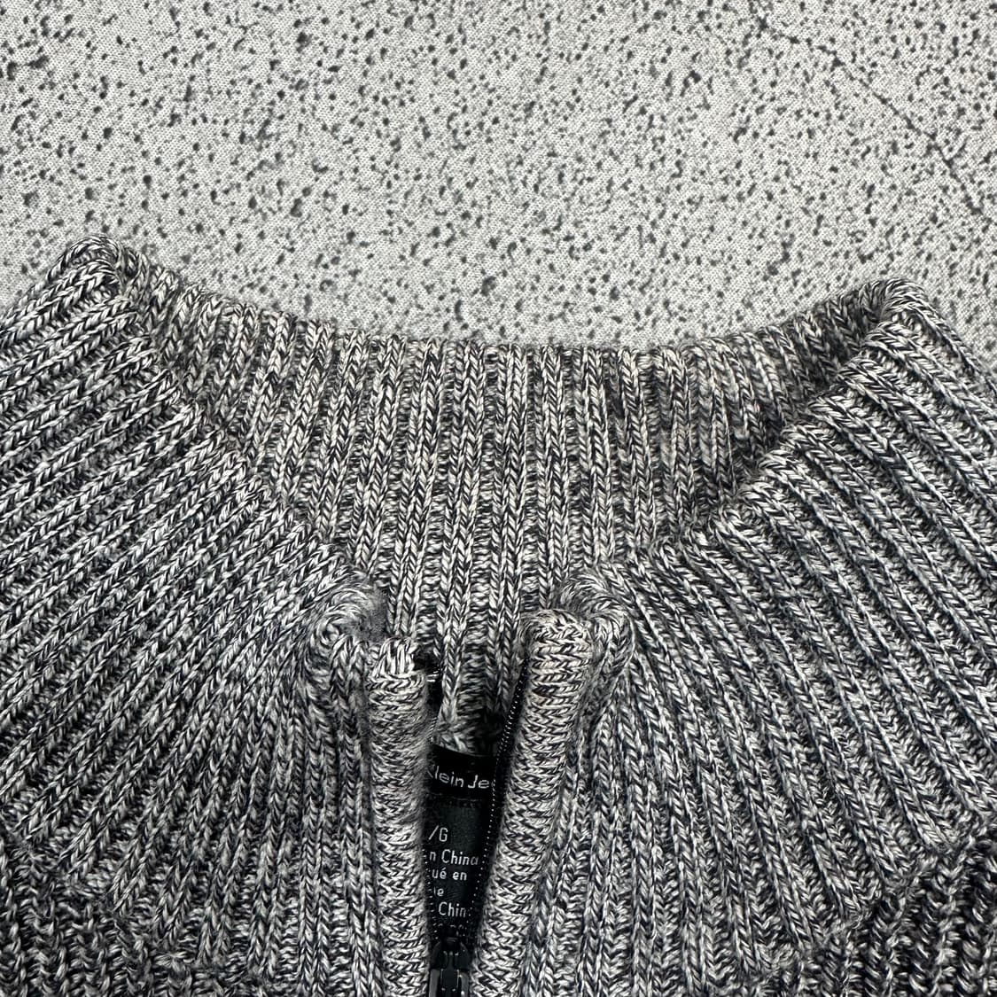 ✨ (바배) CK 캘빈클라인 코튼 하프 니트 집업  상품이미지5