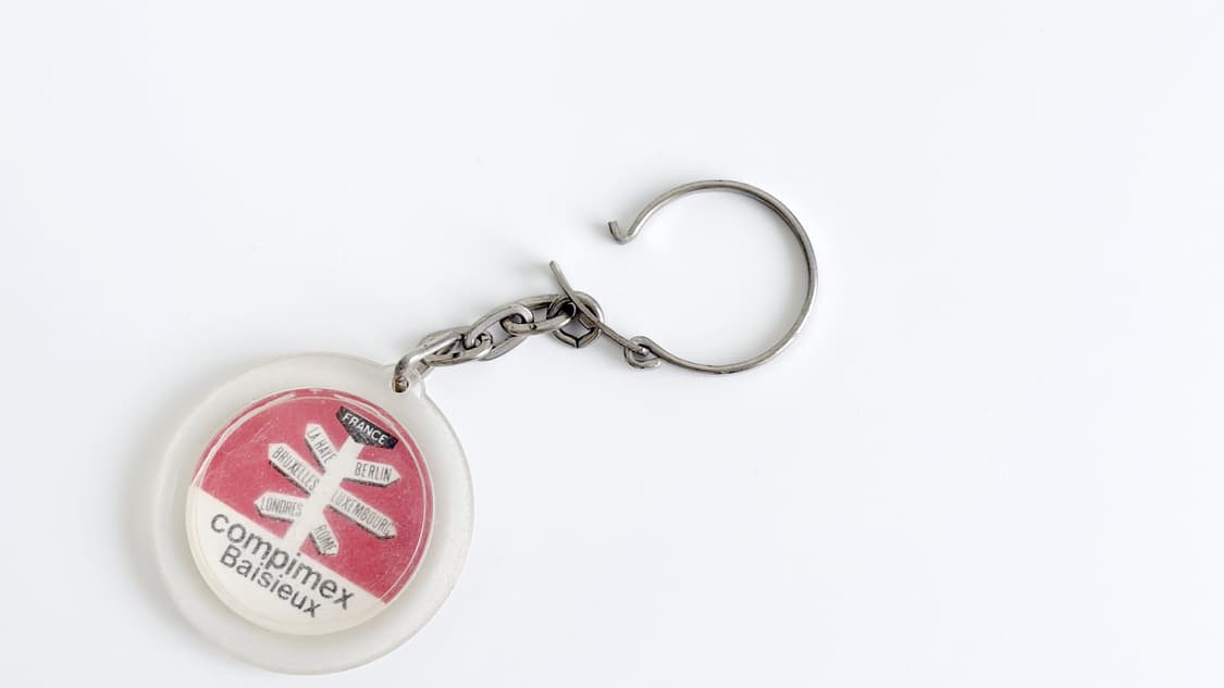 빈티지 일러스트 키체인 ‘Suisse’ 상품이미지7