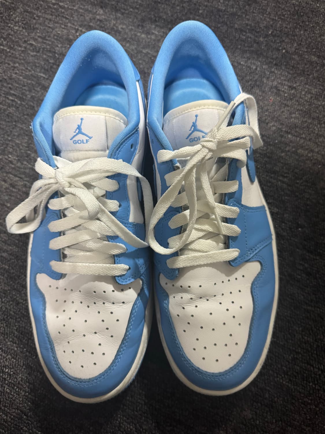 에어 조던 1 로우 골프 화이트 앤 유니버시티 블루 상품이미지2