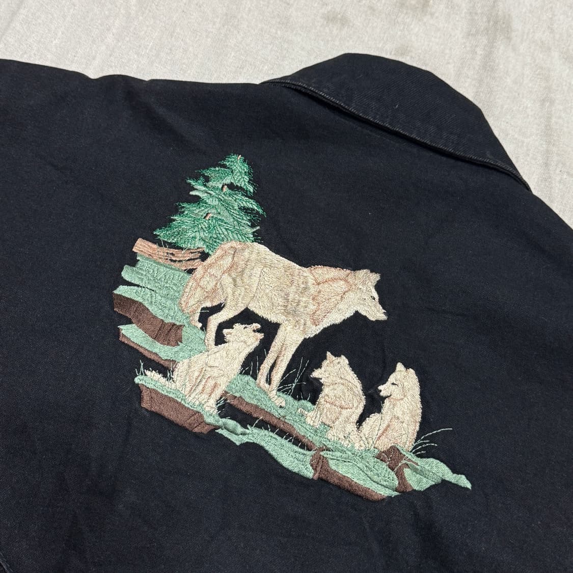 Usa 빈티지 90s 에스닉 치마요 크롭 자켓 L(105) 상품이미지2