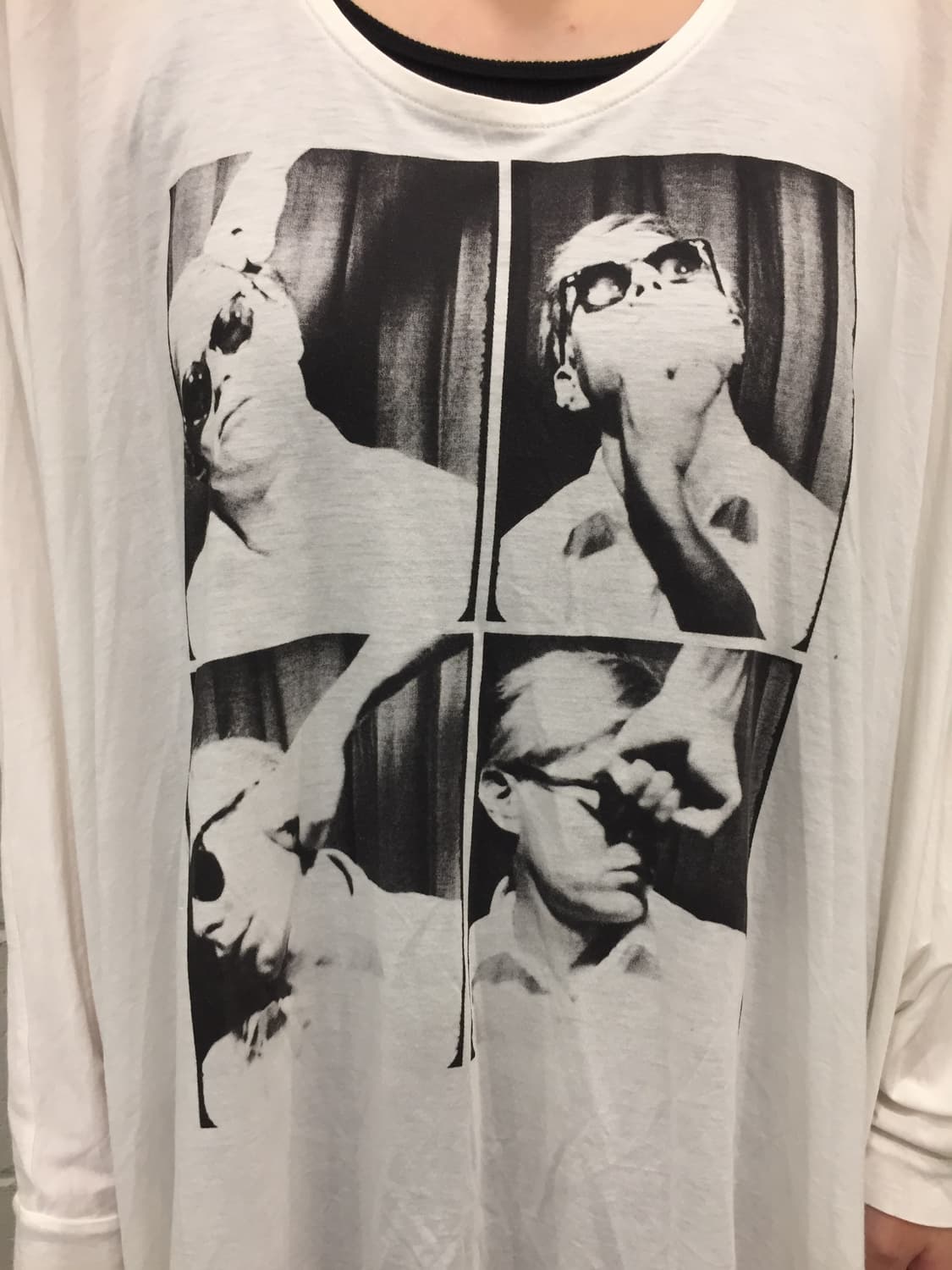 Hysteric Glamour × Andy Warhol 롱슬리브 상품이미지3