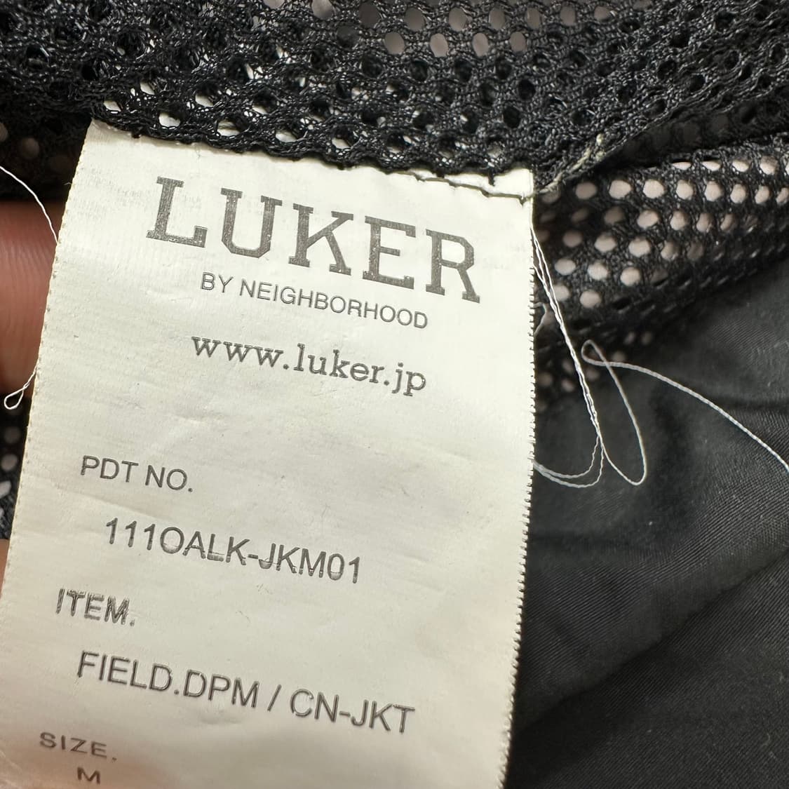 Luker by neighborhood 루커 바이 네이버후드 야상 자켓 상품이미지5