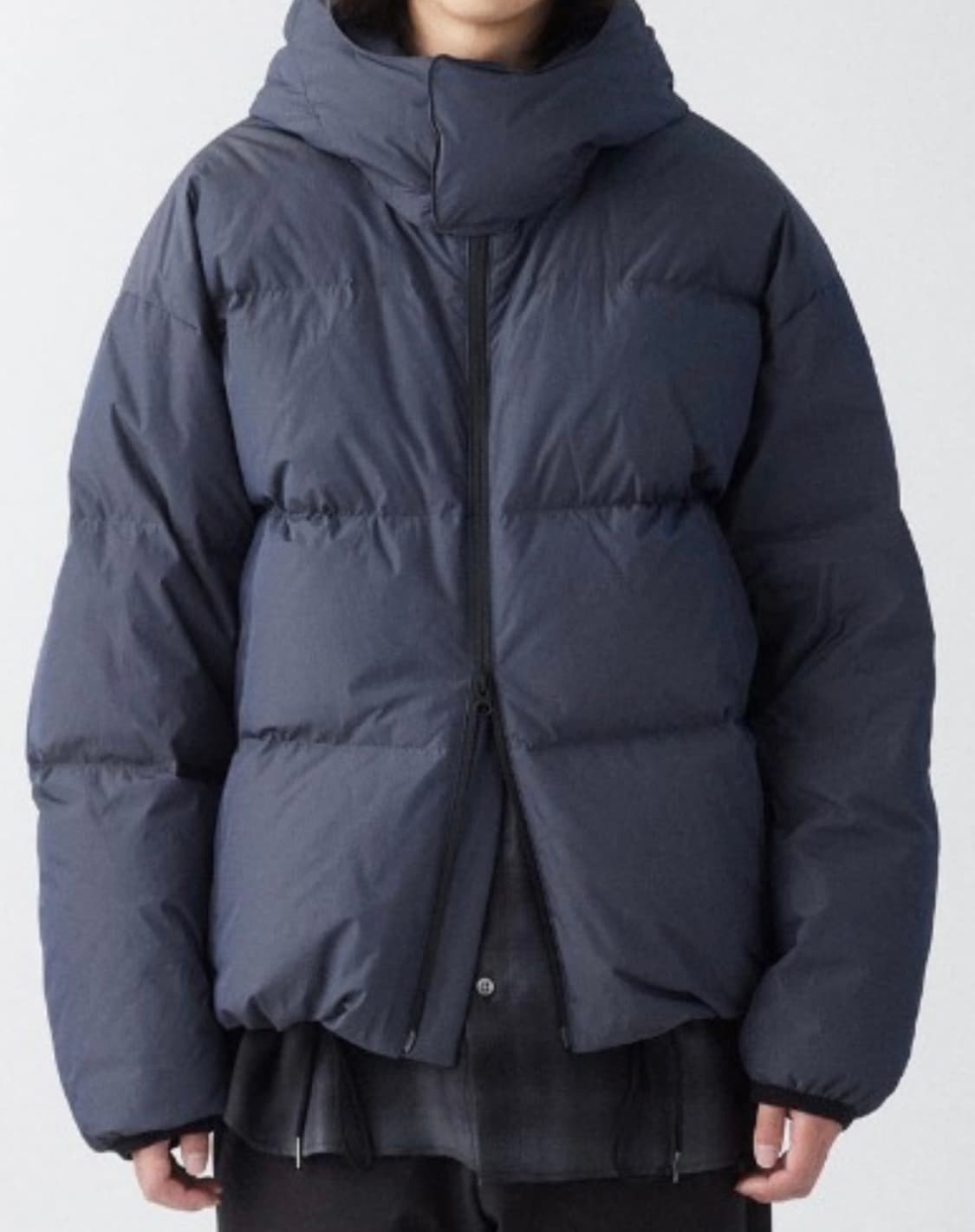 (2) 해칭룸 후디드 다운 푸퍼 차콜 상품이미지1