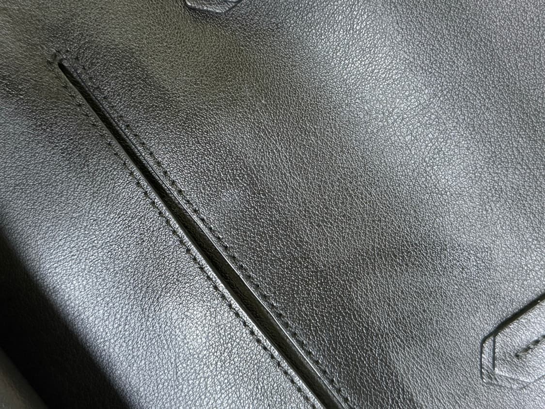 빈폴 블랙 가죽 숄퍼백 상품이미지5