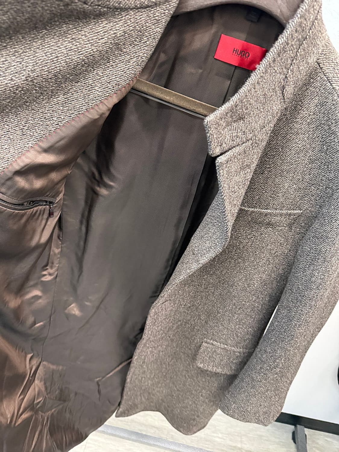 95) 휴고보스 레드라벨 울 코트  상품이미지7