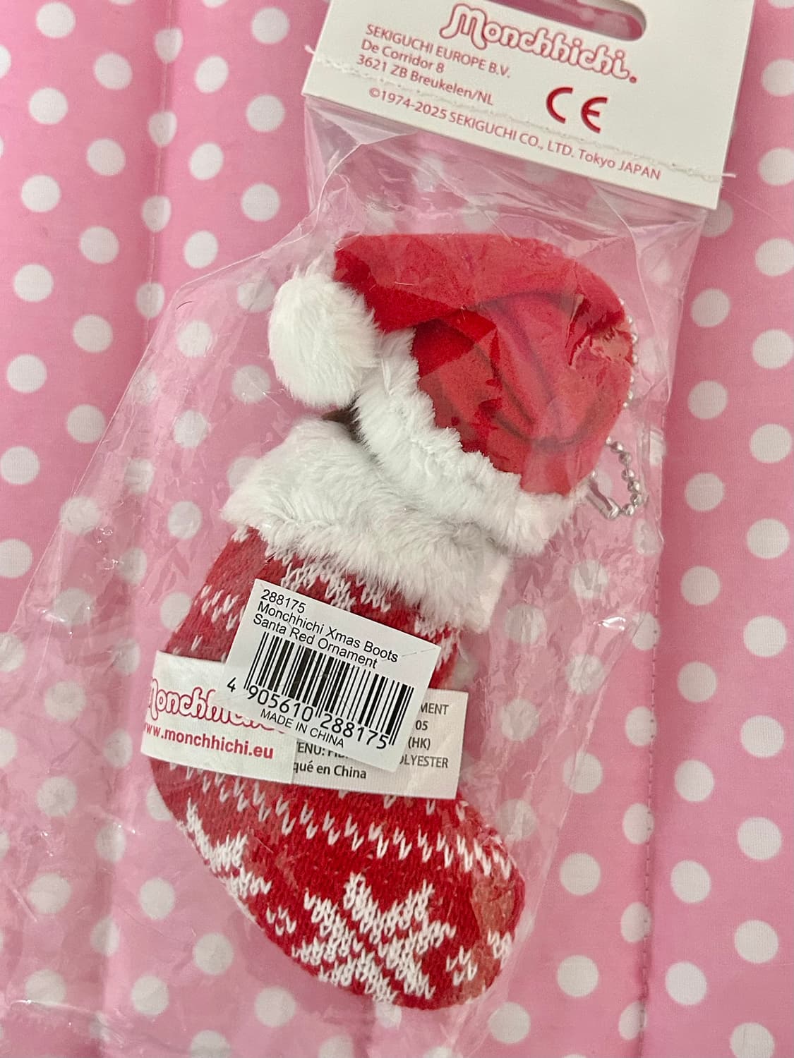 📦무배[세트할인] 몬치치 크리스마스 오너먼트 키링 / 양말인형 상품이미지3