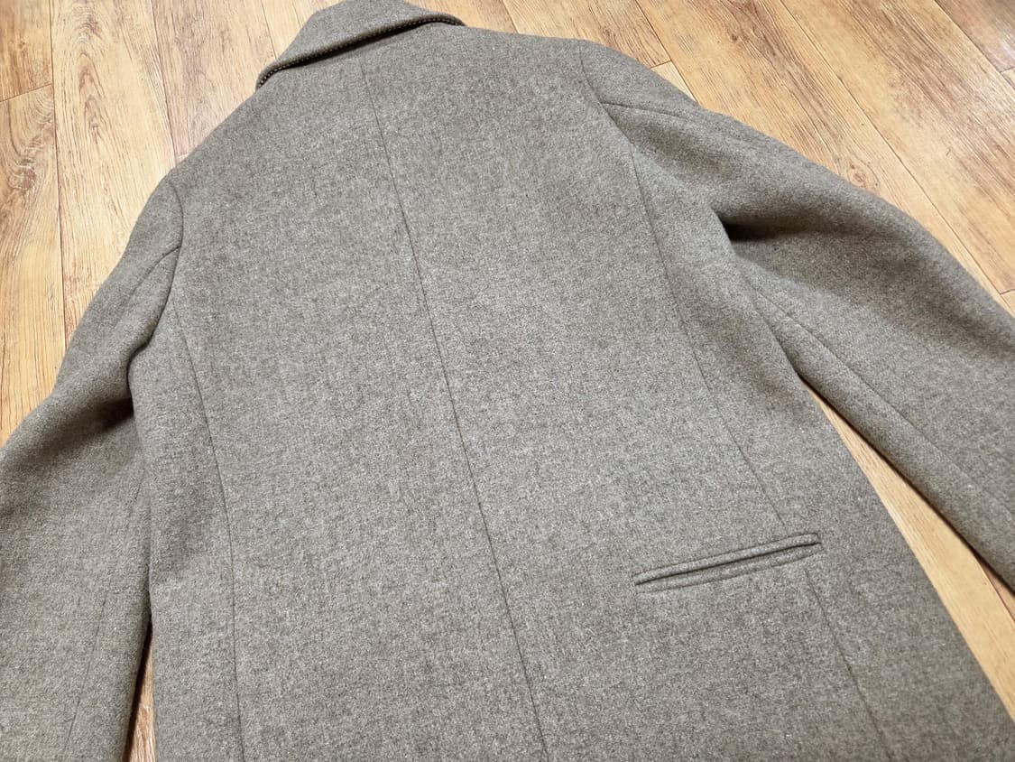 마론에디션(MARRON EDITION) 멜란지 베이지 수트코트 프리사이즈 상품이미지9