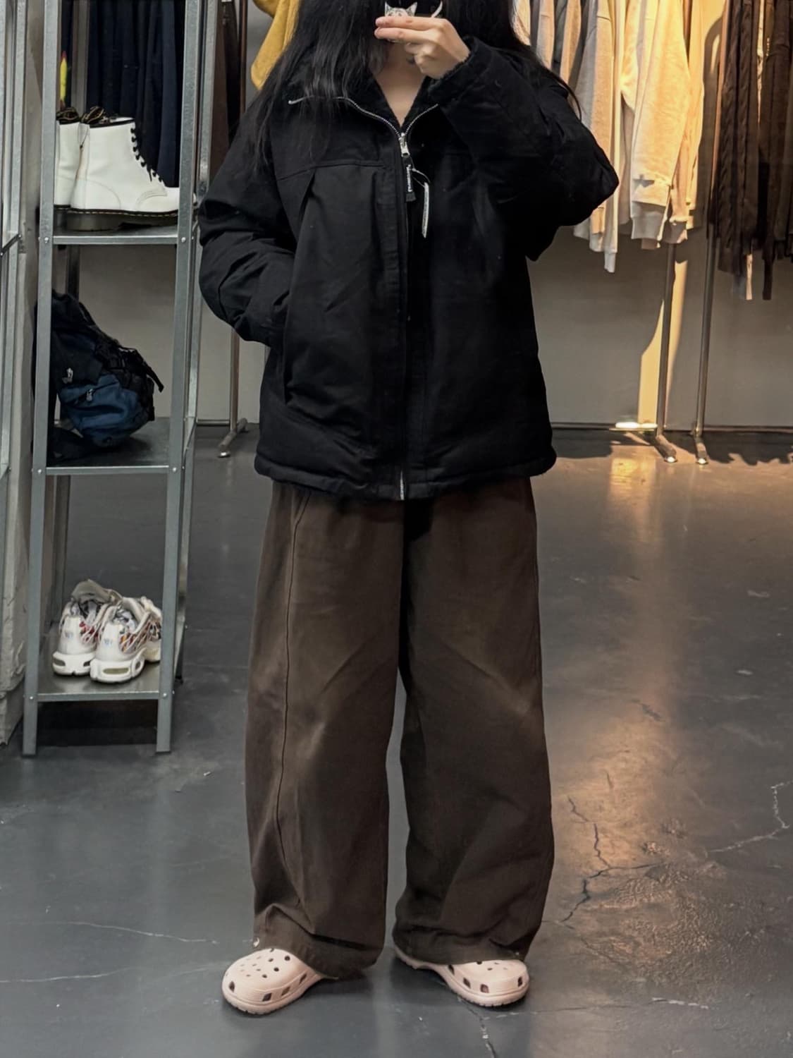 라퍼지스토어 블랙 리버시블 재킷 A2309 상품이미지1
