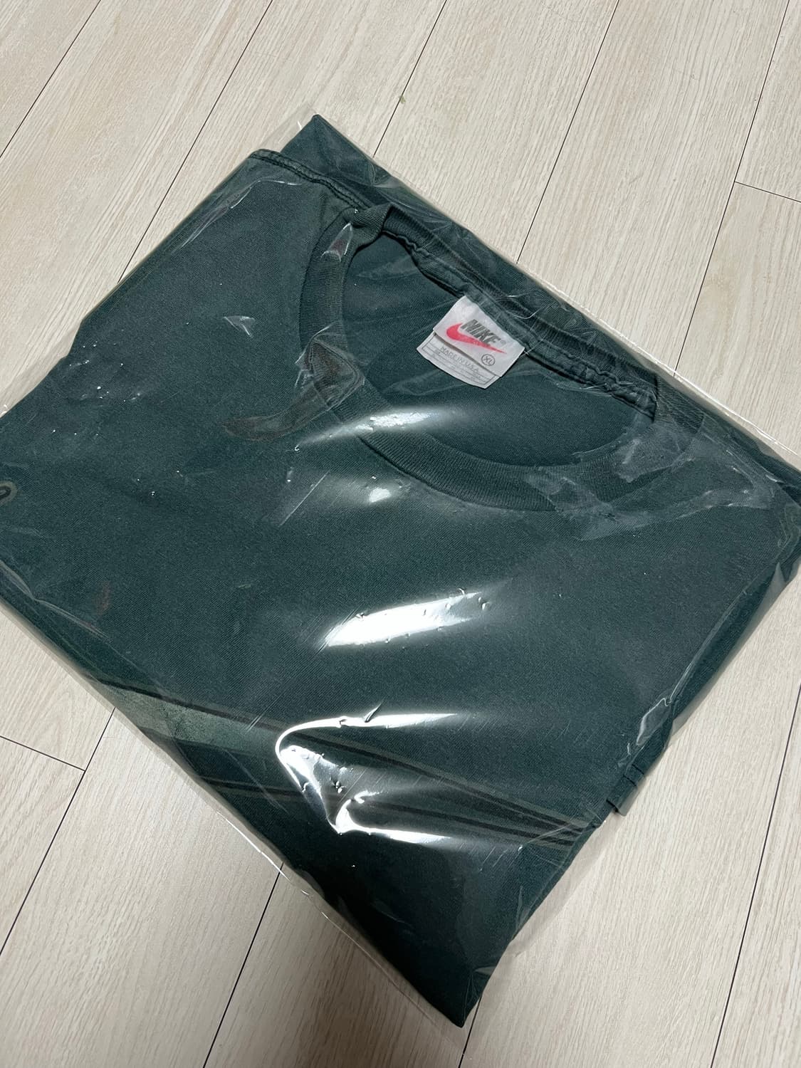 90s나이키입체프린팅빅스우시그린카키XL 상품이미지5