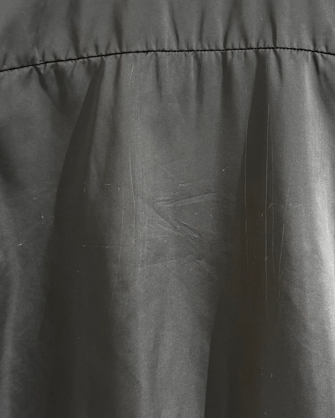아크네 스튜디오 블랙 쿠스 롱 봄버 자켓 상품이미지7