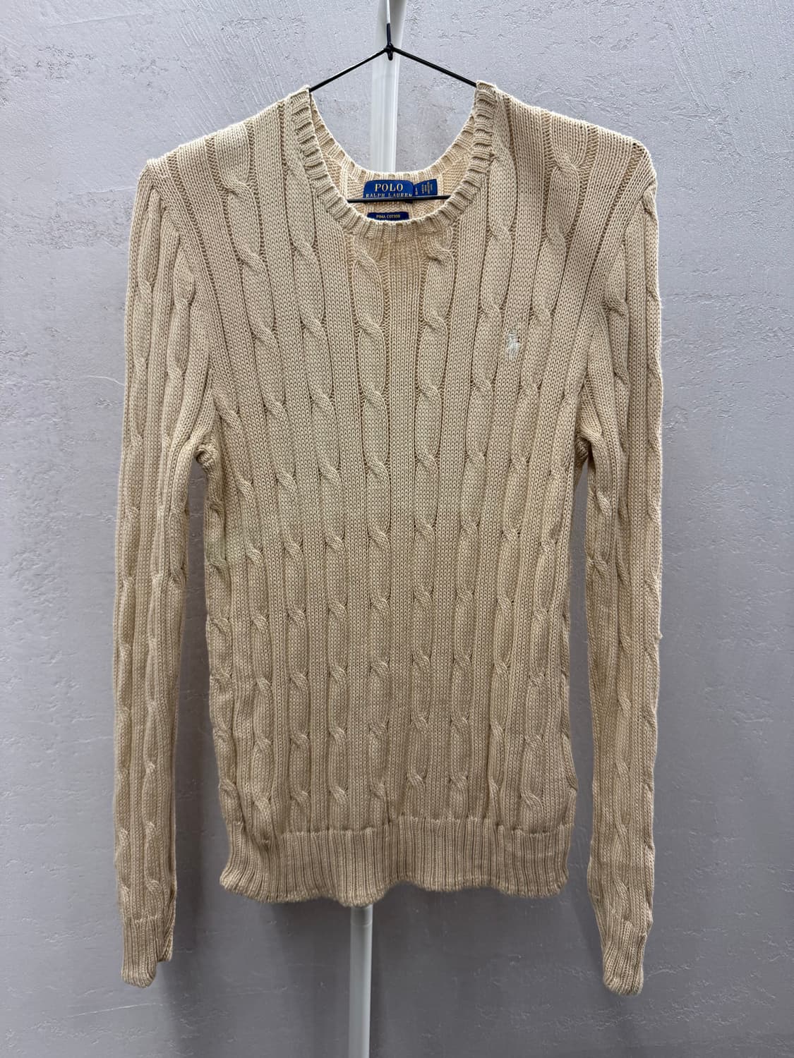 폴로 랄프로렌 케이블 니트 L 상품이미지2