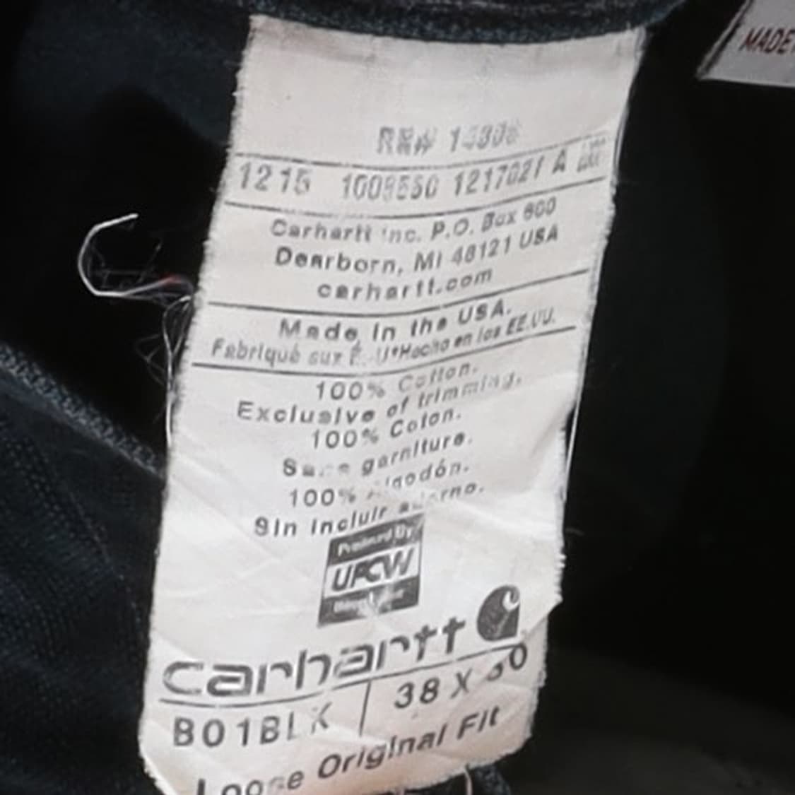 칼하트 Carhartt Double Knee Carpenter Pants 상품이미지9
