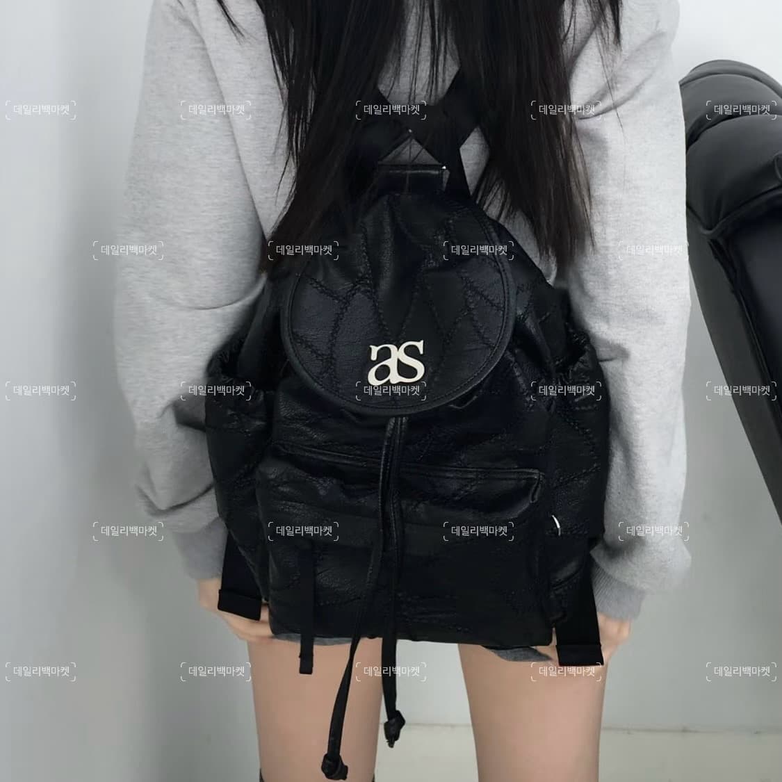 애즈온 as"on 베넷 백팩 블랙 상품이미지1