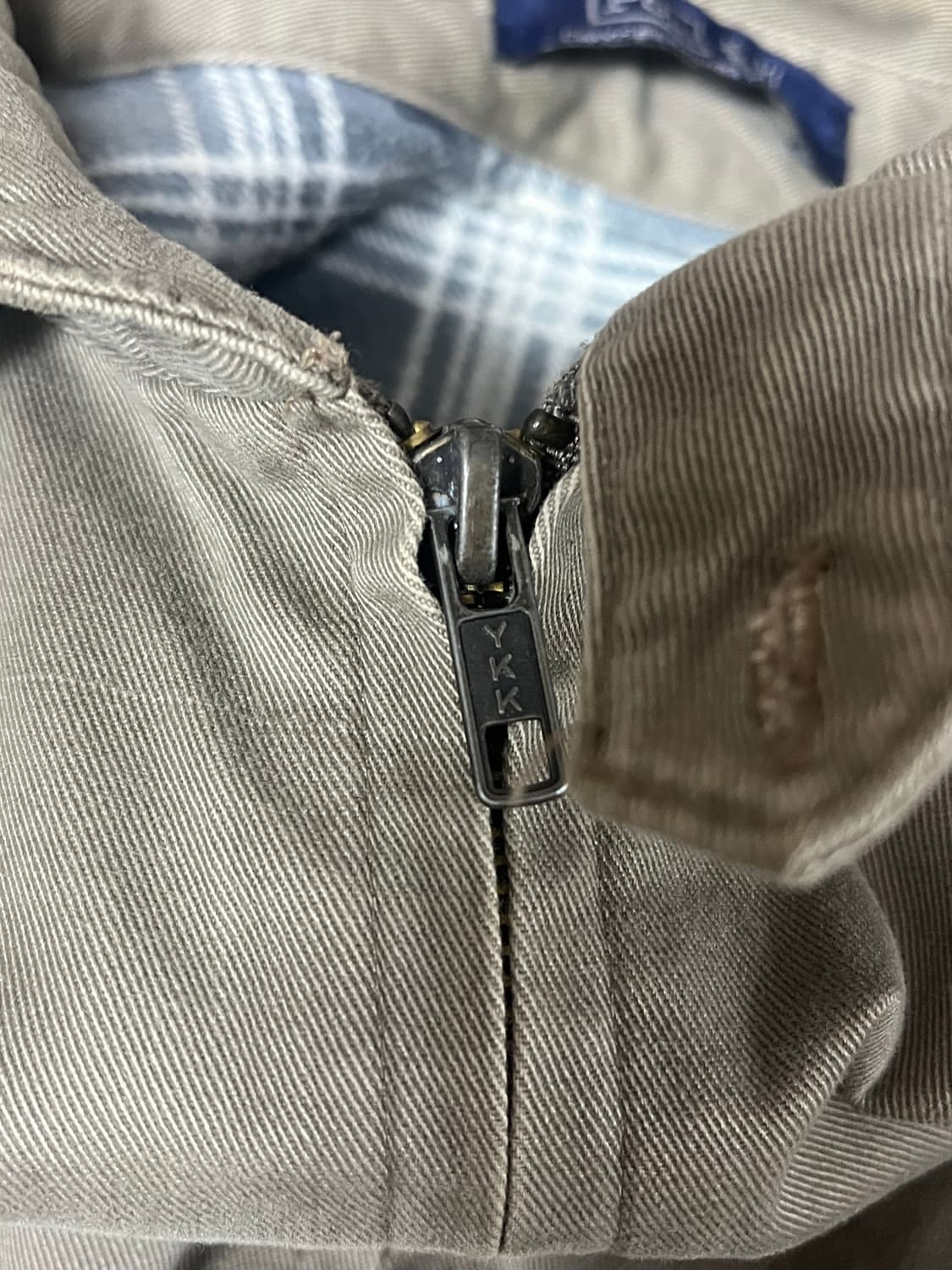 [XL] 폴로 베이지 브라운 블루종 상품이미지4