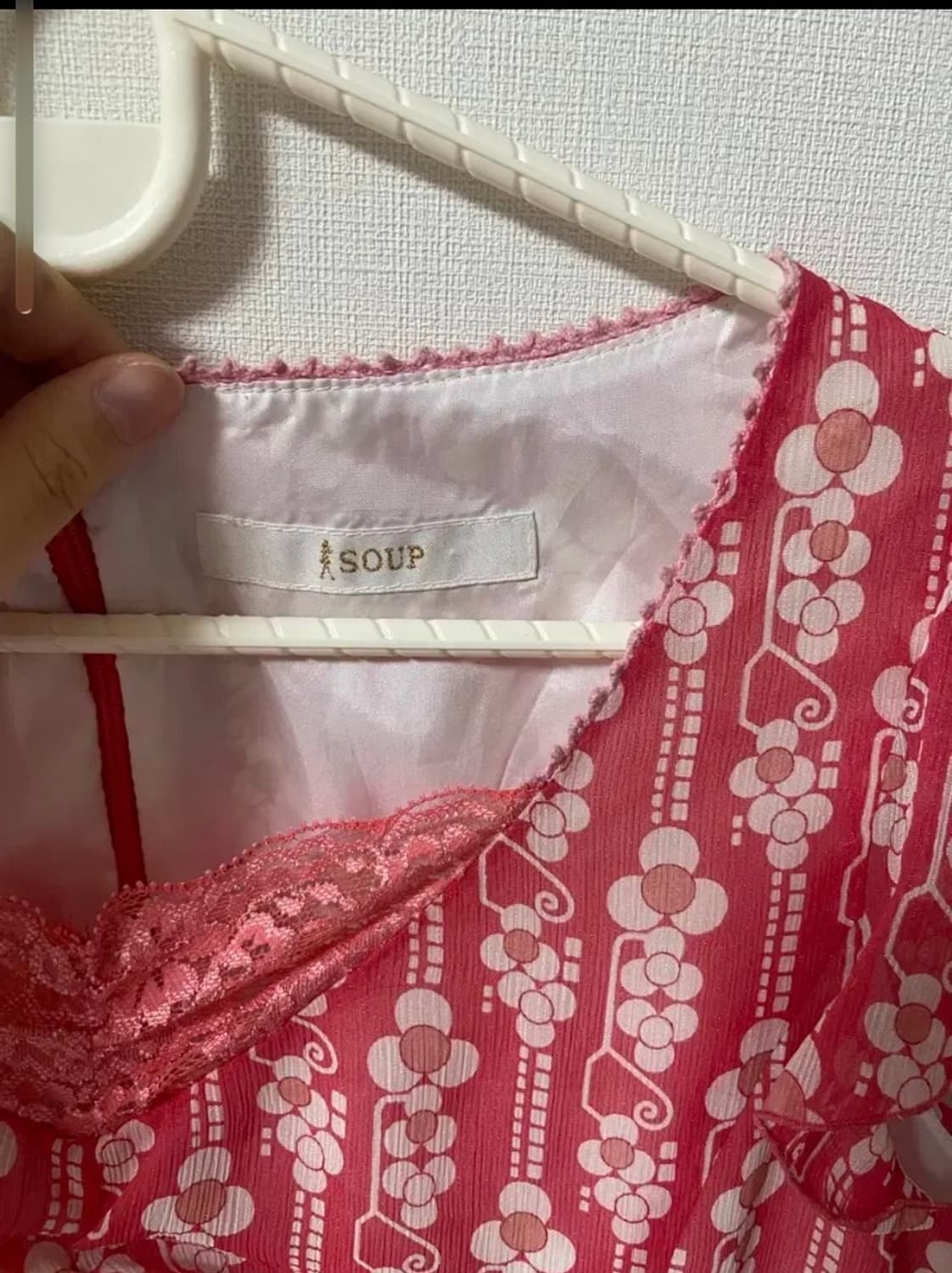 빈티지 모리걸 하구미 레이스 원피스 상품이미지4