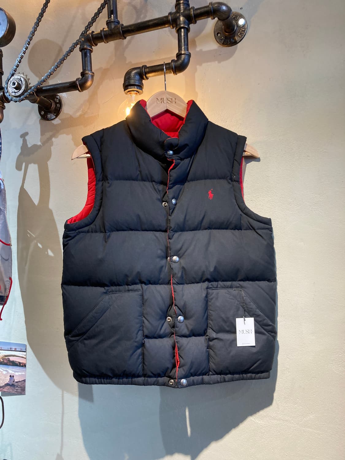 폴로 리버서블 베스트 조끼 패딩 상품이미지1