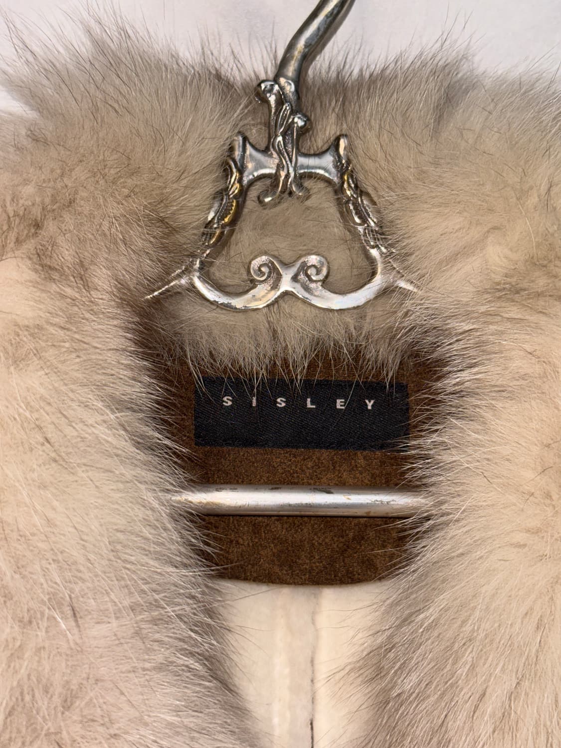 Sisley brown fox fur double buckle 무스탕 상품이미지5