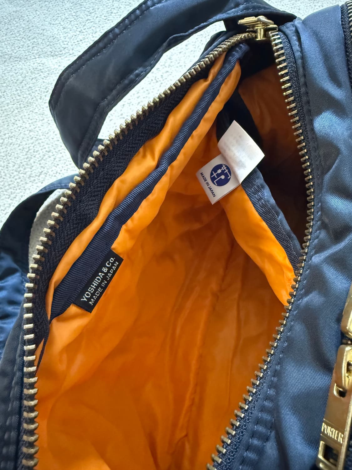 (신형) PORTER 포터 탱커 숄더백 L 네이비 상품이미지10