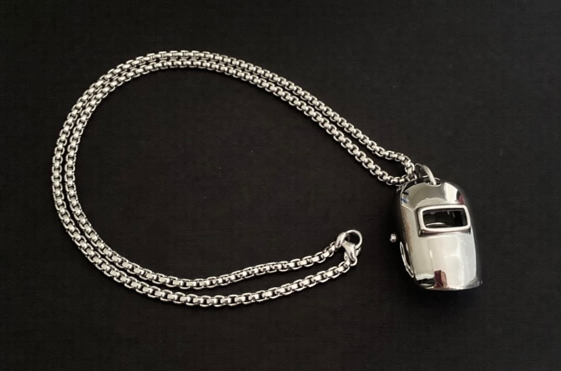 티타늄 마스크 팬던트 목걸이 상품이미지1