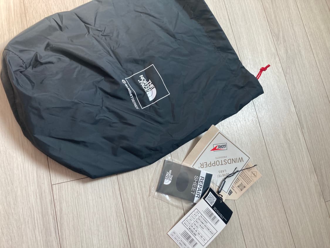노스페이스 써밋다운 신형 드라이로프트 블랙 xl 105 상품이미지6