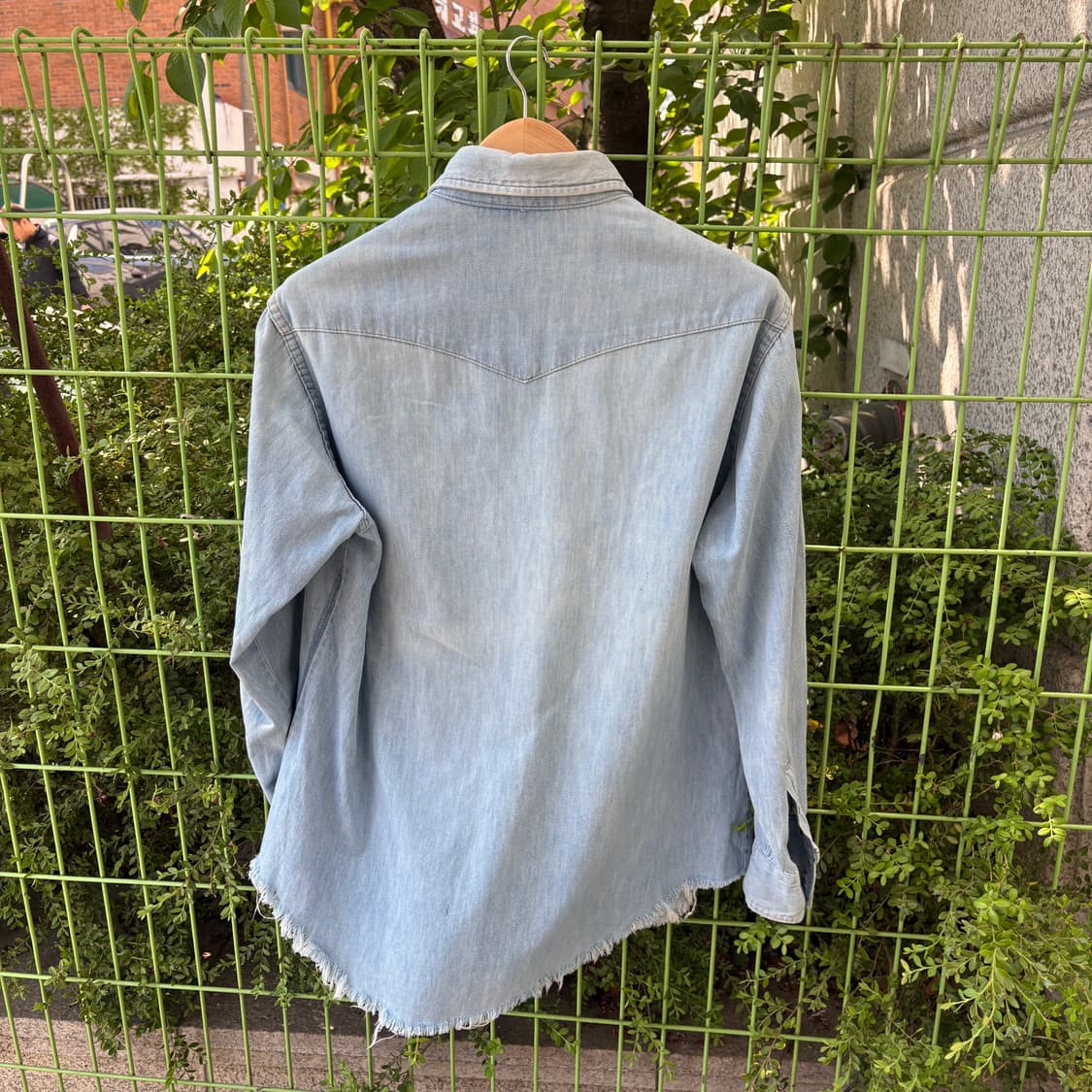 80s Sears 데님 웨스턴셔츠 상품이미지2