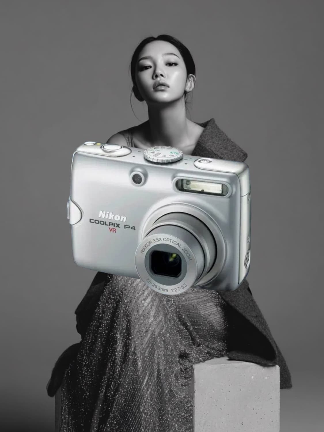 A급) 니콘 쿨픽스 P4 Nikon Coolpix p4 빈티지 디카 상품이미지1