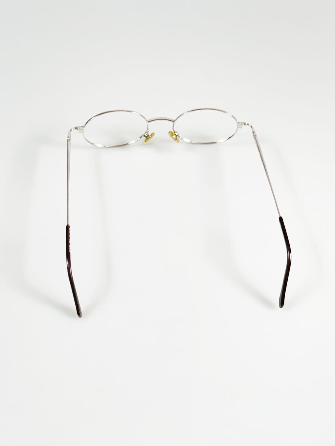 RAFALE PARIS 실버 메탈 슬림 오벌 프레임 빈티지 안경 상품이미지5