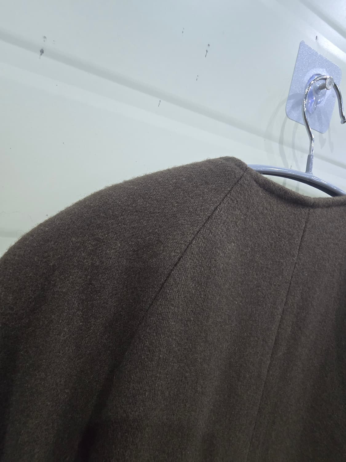 ENFOLD 엔폴드 배색 롱 코트 상품이미지10