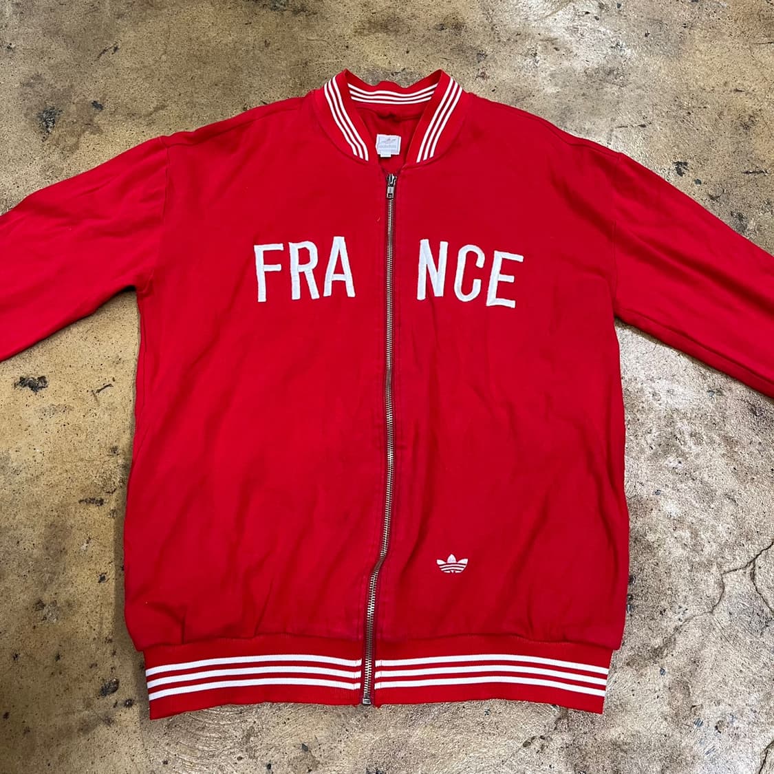 아디다스 프랑스 코튼 면 집업  상품이미지3