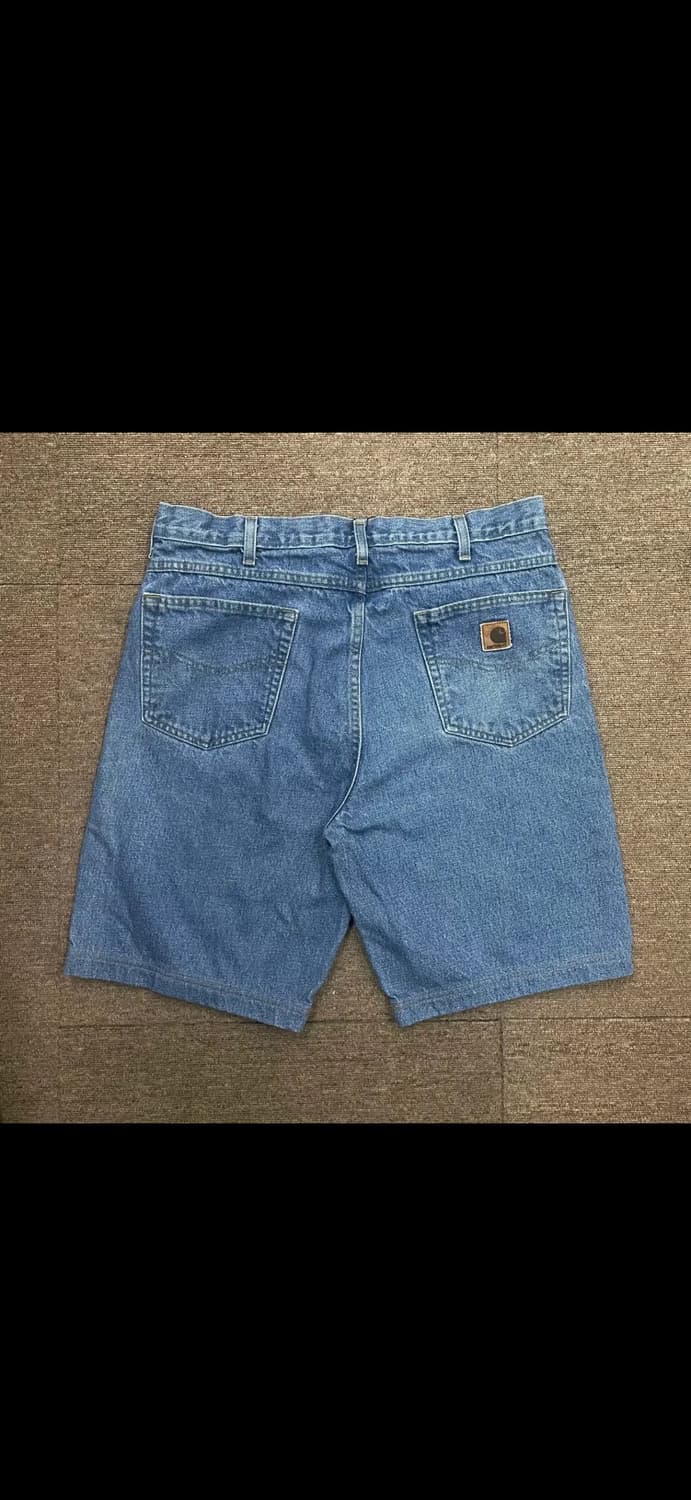 (36) Carhartt 칼하트 데님 쇼츠 반바지 상품이미지1