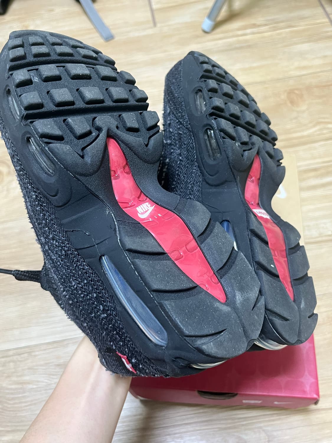 리바이스 x 나이키 에어맥스 95 230 상품이미지6