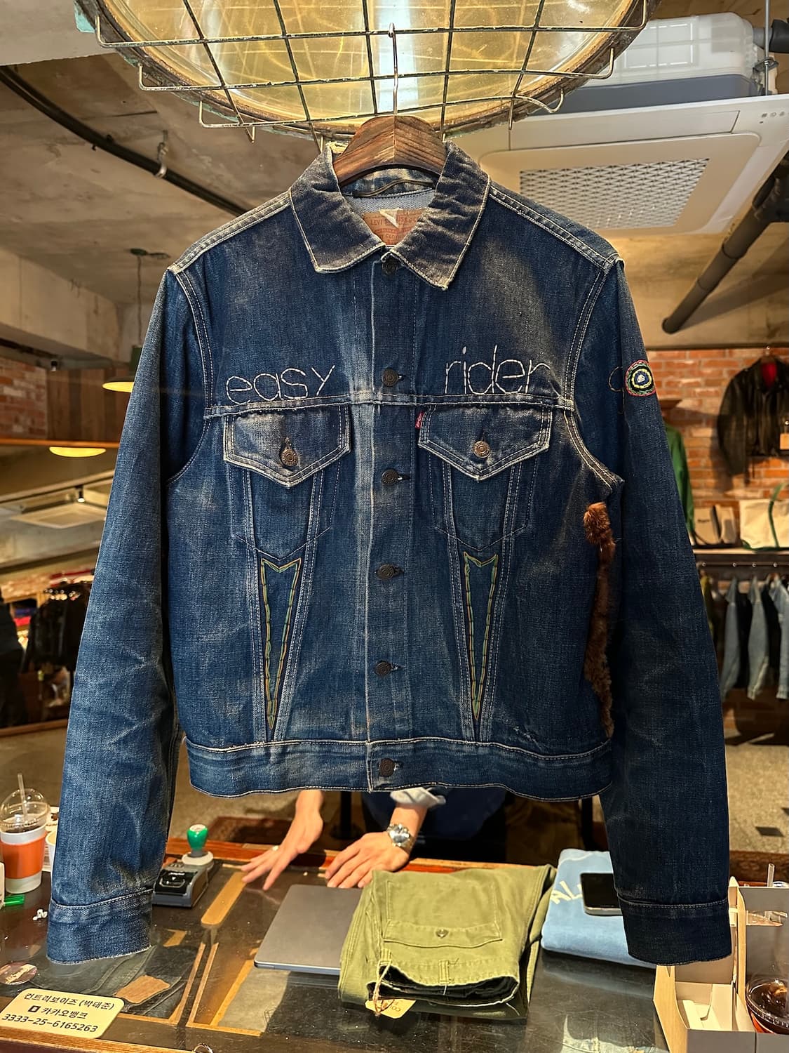 60s Levis 70505 557xx 3rd Denim Jacket 상품이미지5