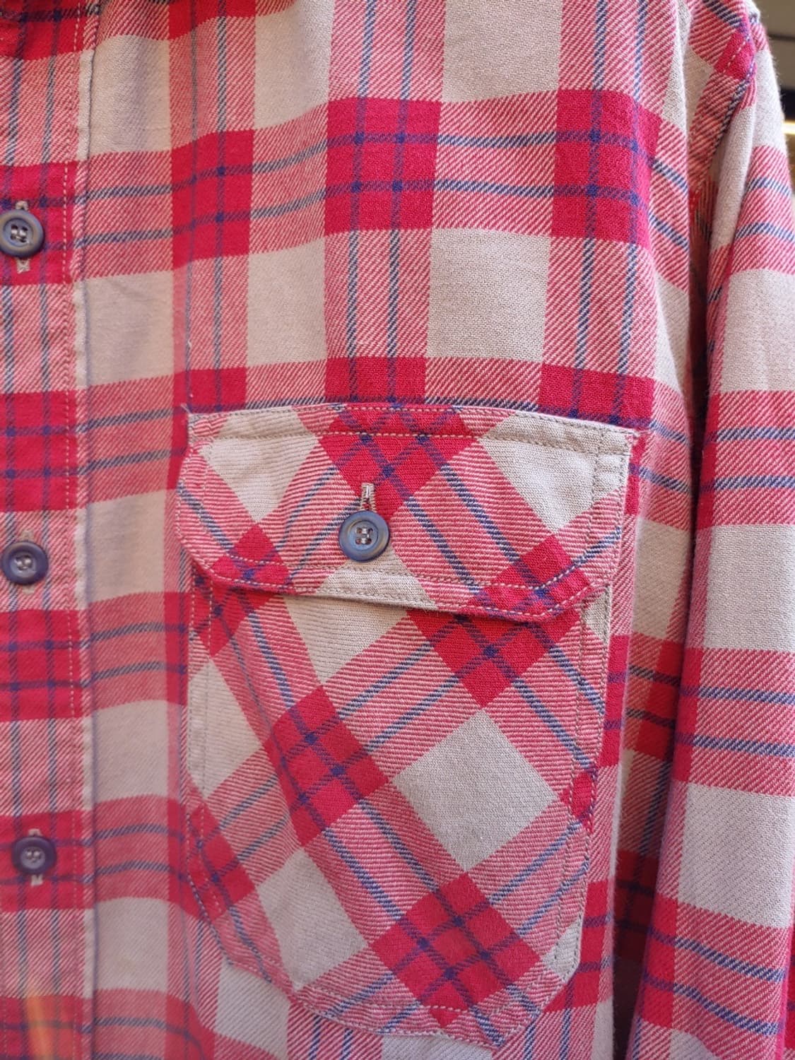 리바이스 플란넬 셔츠 상품이미지3