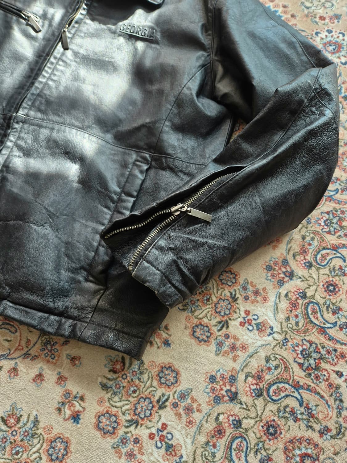 돈피 조지아 커피 라이더 재킷 상품이미지7