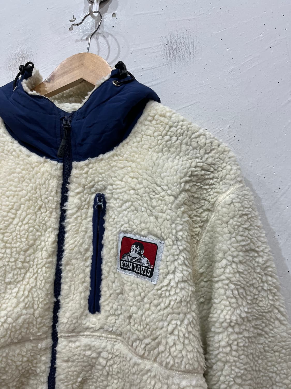 벤 데이비스 재팬 후드 보아 플리스 자켓 L 상품이미지2