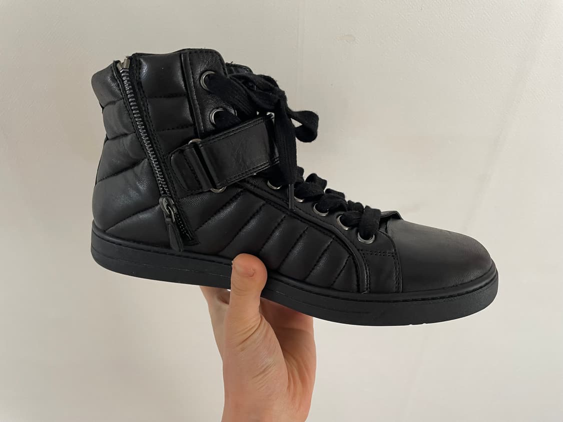 프라다 레더 하이탑 상품이미지6